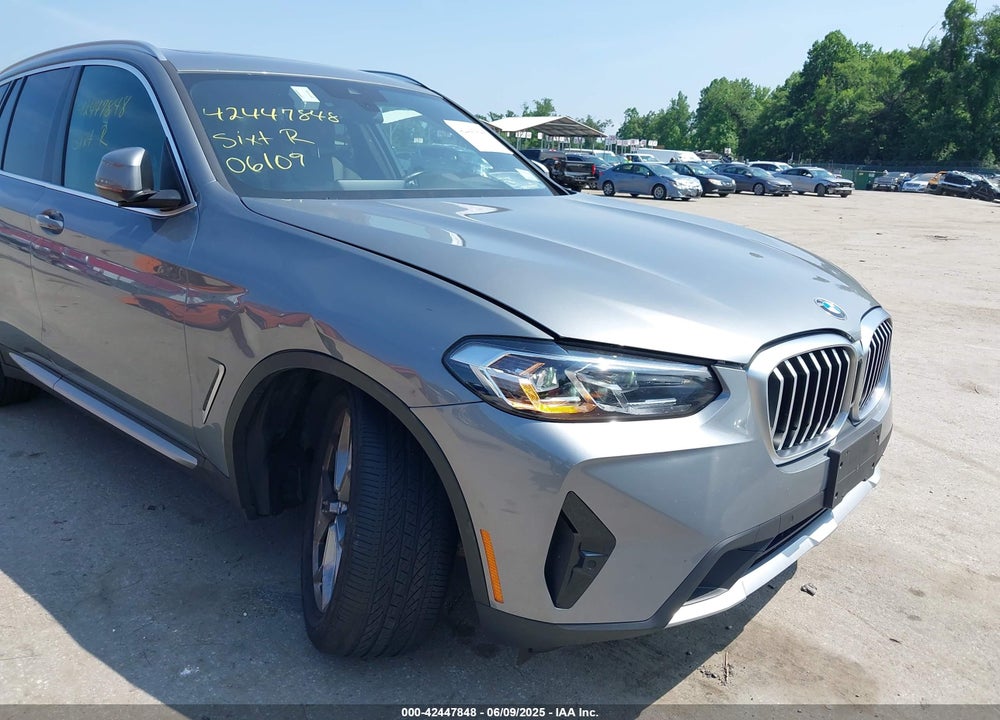 2024 BMW X3 XDRIVE30I VIN: 5UX53DP00R9V75278