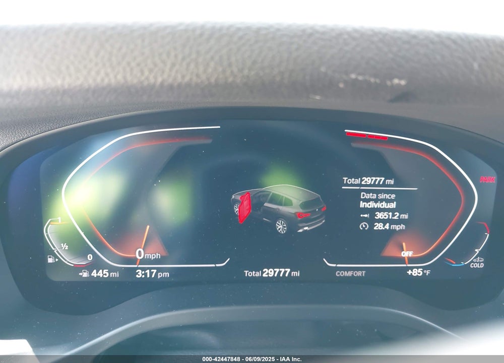 2024 BMW X3 XDRIVE30I VIN: 5UX53DP00R9V75278