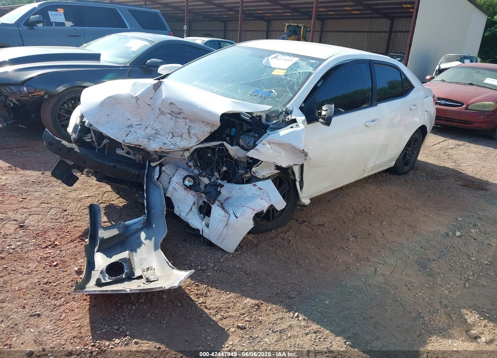 2015 TOYOTA COROLLA VIN: 2T1BURHE2FC472054