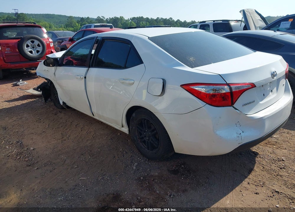 2015 TOYOTA COROLLA VIN: 2T1BURHE2FC472054