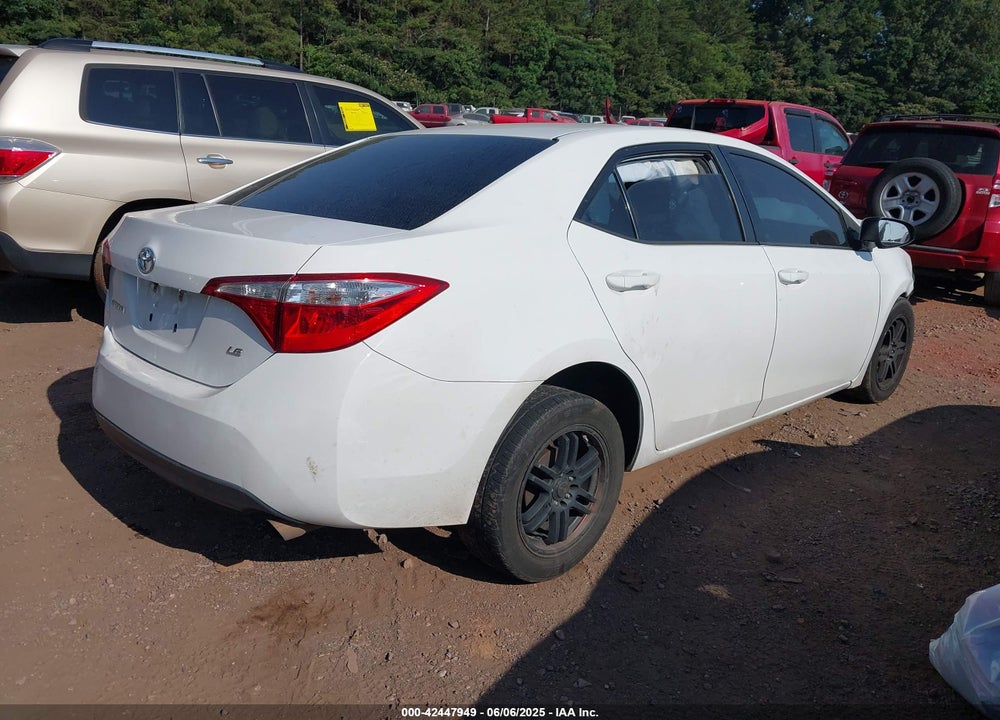 2015 TOYOTA COROLLA VIN: 2T1BURHE2FC472054