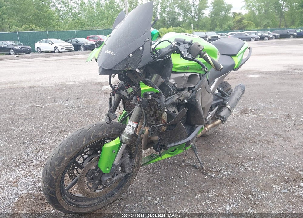 2012 KAWASAKI ZX1000 G VIN: JKAZXCG15CA016223