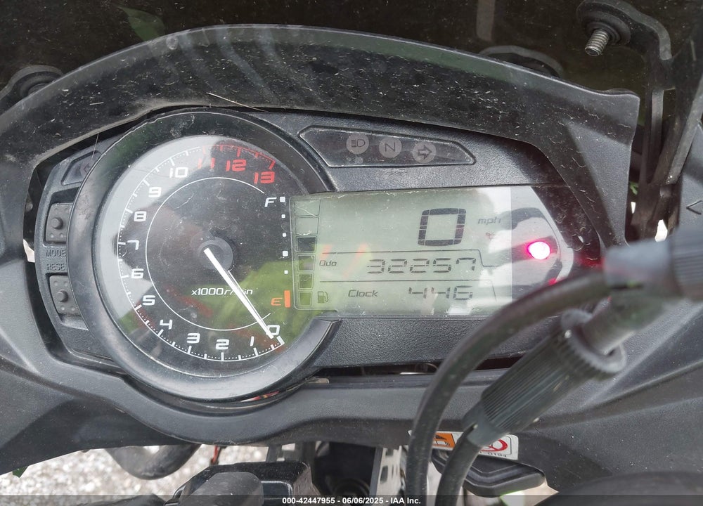 2012 KAWASAKI ZX1000 G VIN: JKAZXCG15CA016223