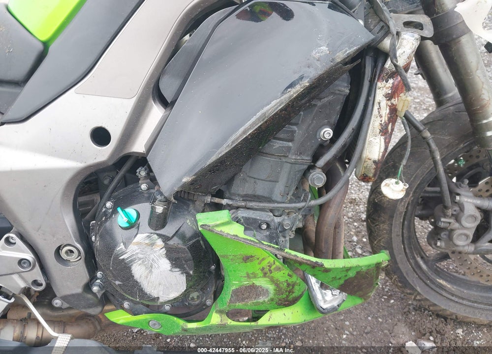 2012 KAWASAKI ZX1000 G VIN: JKAZXCG15CA016223