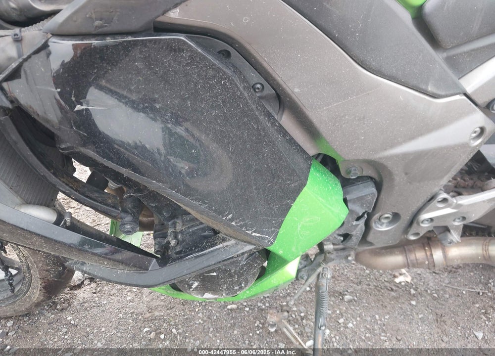 2012 KAWASAKI ZX1000 G VIN: JKAZXCG15CA016223