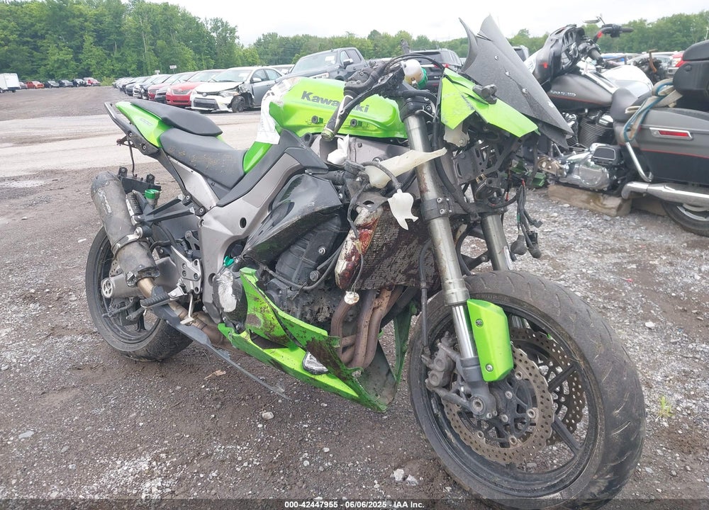 2012 KAWASAKI ZX1000 G VIN: JKAZXCG15CA016223
