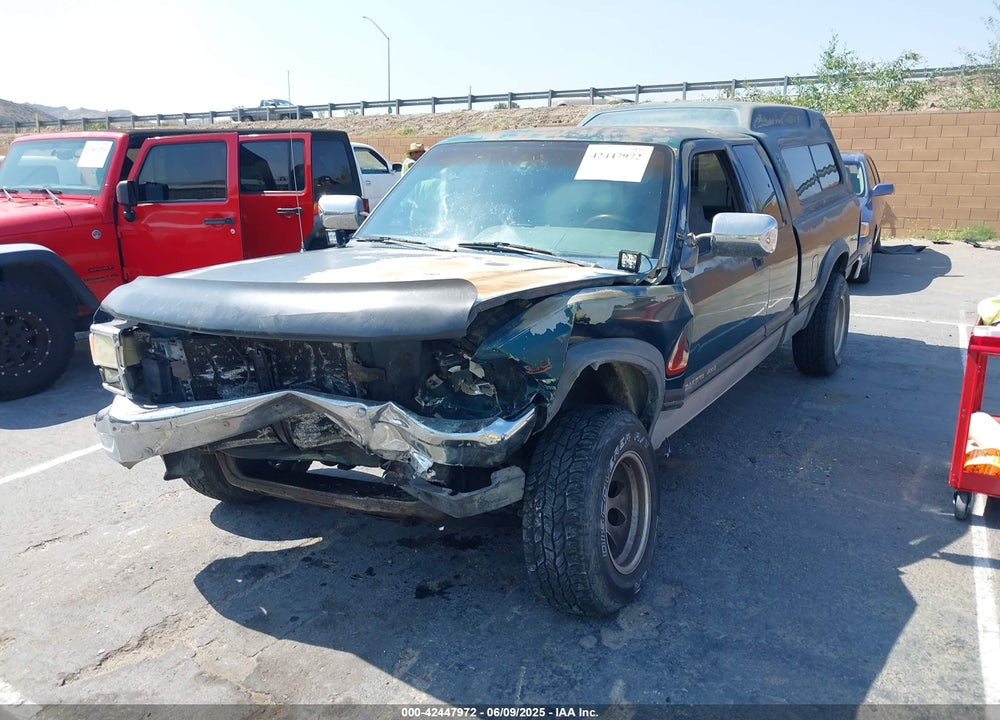 1996 DODGE DAKOTA VIN: 1B7GG23Y4TS593605