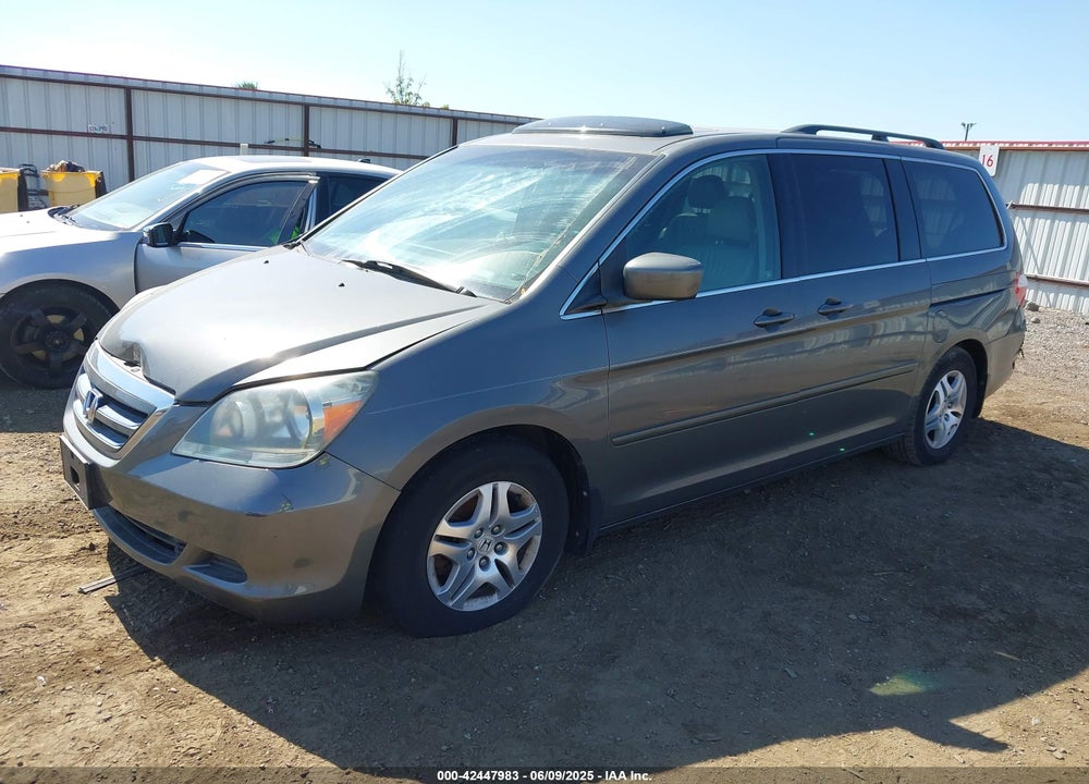 2007 HONDA ODYSSEY EX-L VIN: 5FNRL38767B063424
