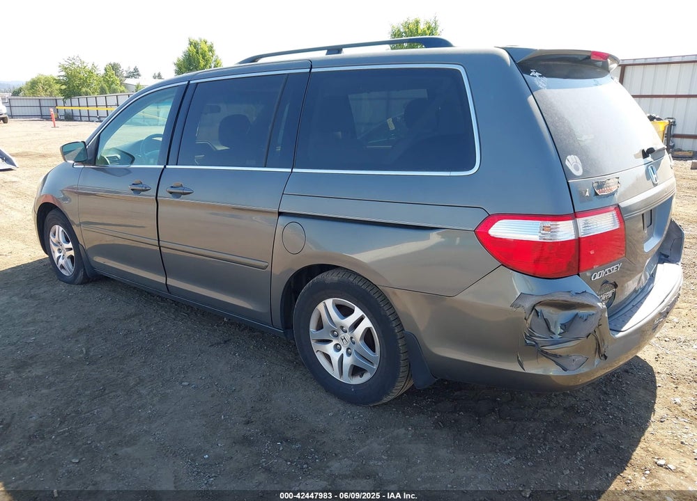 2007 HONDA ODYSSEY EX-L VIN: 5FNRL38767B063424
