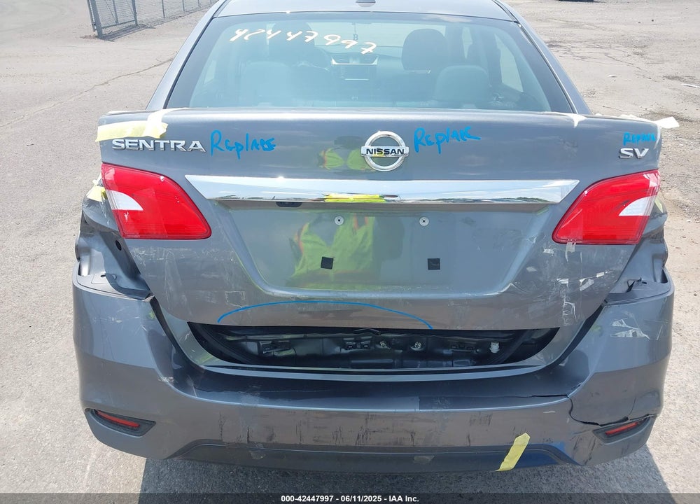 2019 NISSAN SENTRA VIN: 3N1AB7AP2KY441725