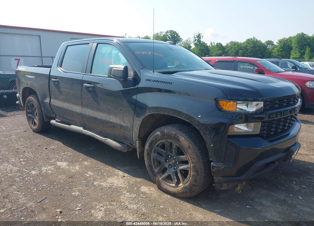2022 CHEVROLET SILVERADO 1500 LTD 4WD SHORT BED CUSTOM VIN: 1GCPYBEKXNZ128097