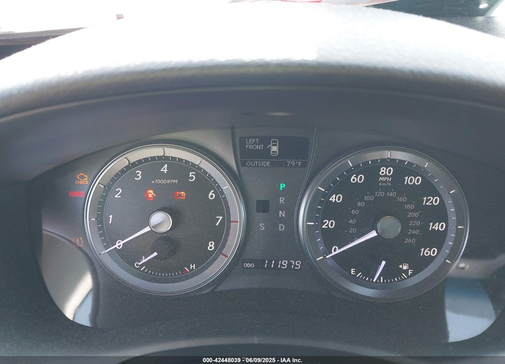 2011 LEXUS ES 350 VIN: JTHBK1EG6B2430989