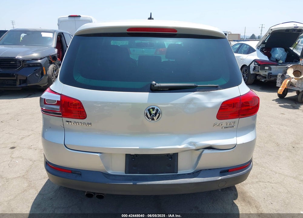 2013 VOLKSWAGEN TIGUAN VIN: WVGBV7AX8DW539950