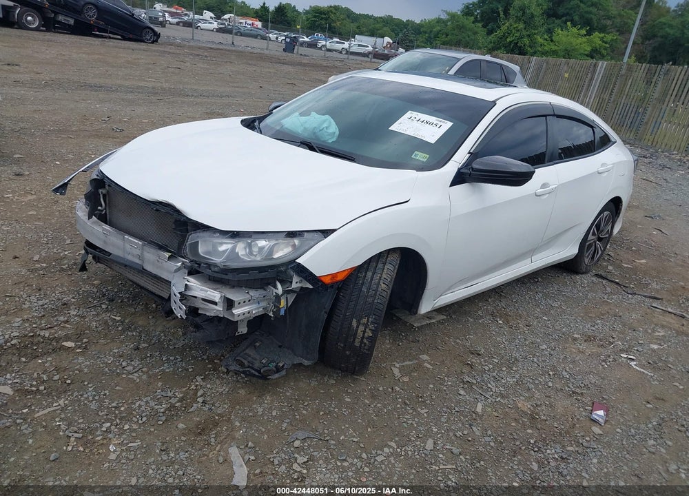 2016 HONDA CIVIC EX-L VIN: 2HGFC1F7XGH655138