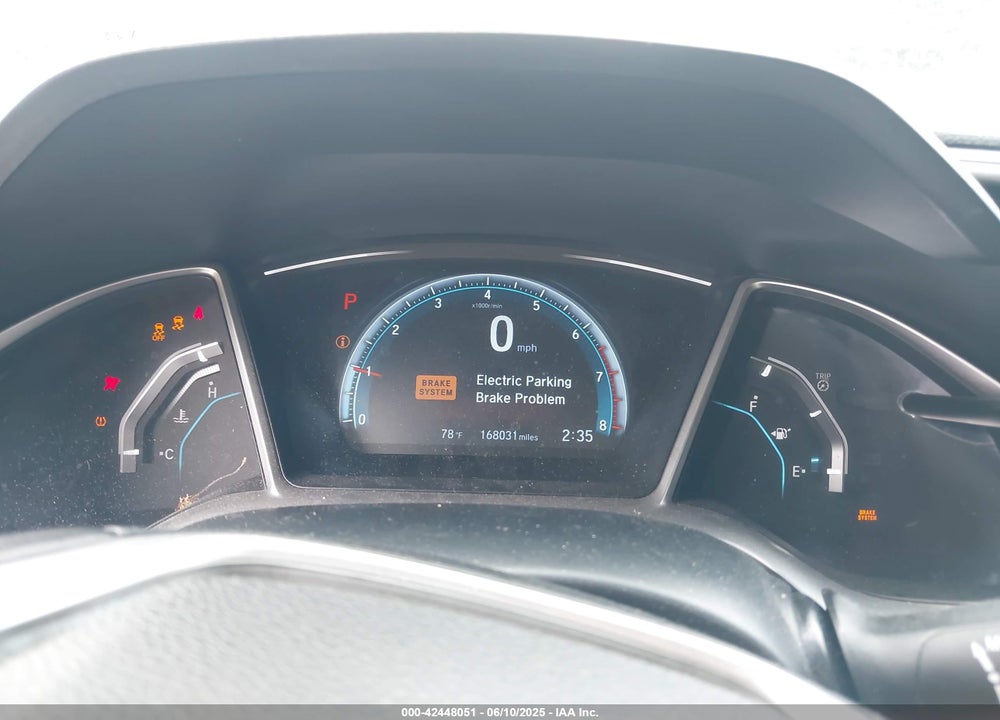 2016 HONDA CIVIC EX-L VIN: 2HGFC1F7XGH655138