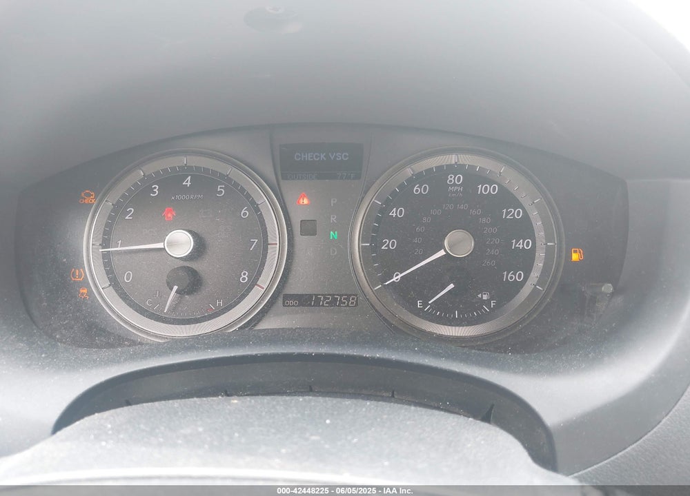 2008 LEXUS ES 350 VIN: JTHBJ46G982259800