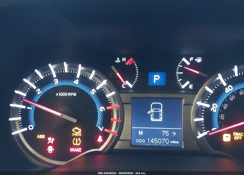 2016 TOYOTA 4RUNNER VIN: JTEBU5JR1G5349894