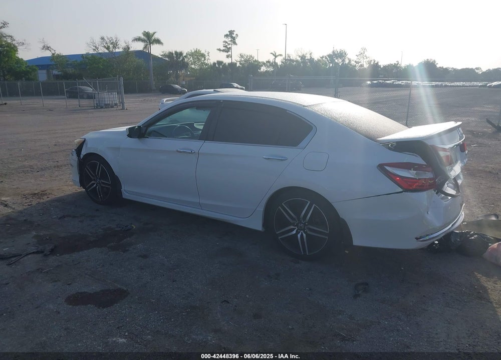 2017 HONDA ACCORD SPORT VIN: 1HGCR2F58HA138524