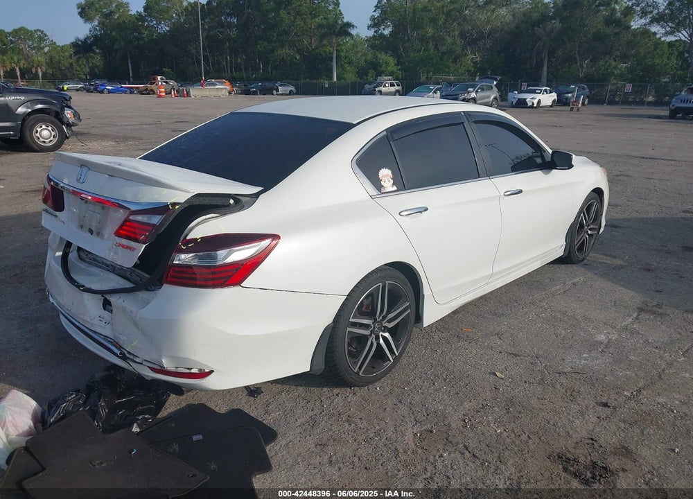 2017 HONDA ACCORD SPORT VIN: 1HGCR2F58HA138524