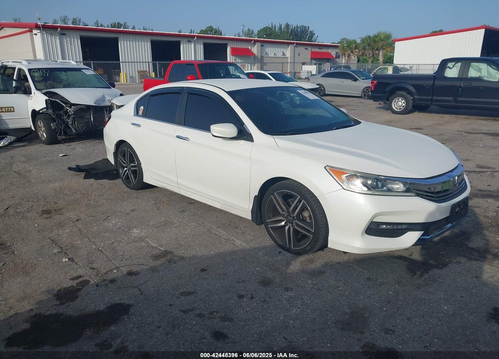 2017 HONDA ACCORD SPORT VIN: 1HGCR2F58HA138524