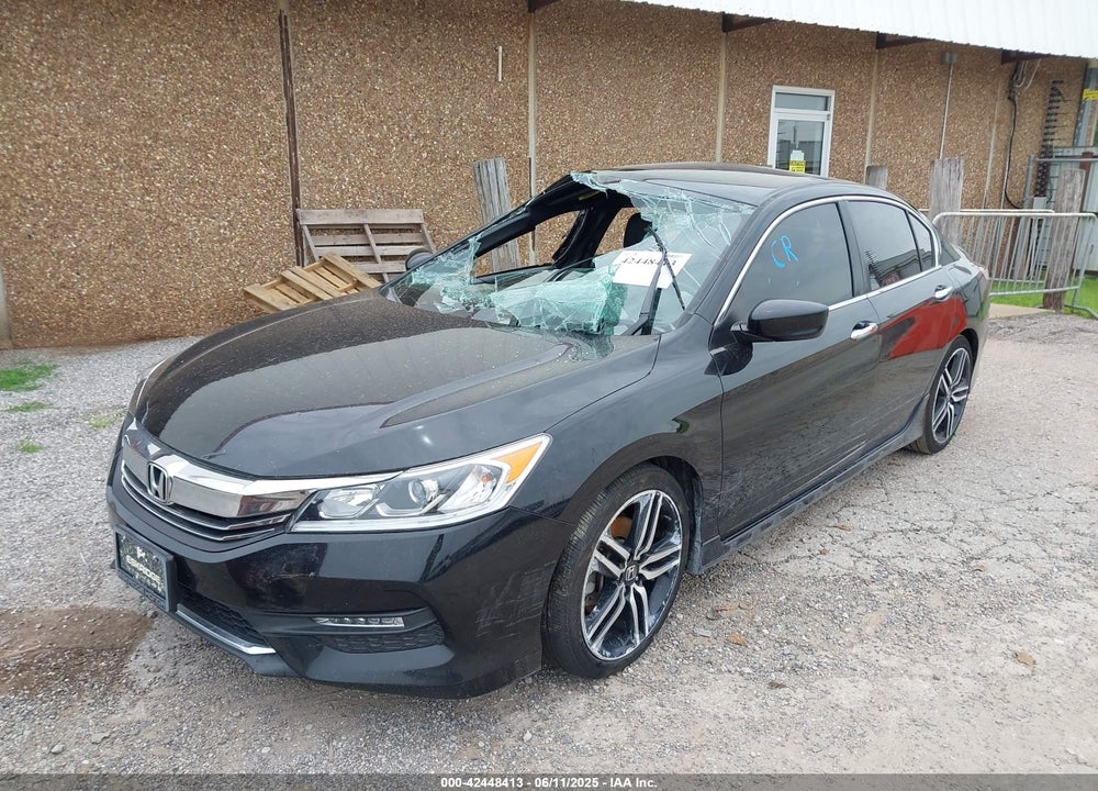 2017 HONDA ACCORD SPORT SE VIN: 1HGCR2F16HA158803