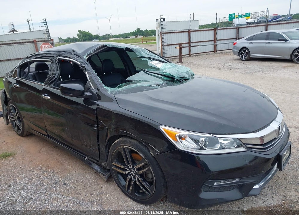 2017 HONDA ACCORD SPORT SE VIN: 1HGCR2F16HA158803