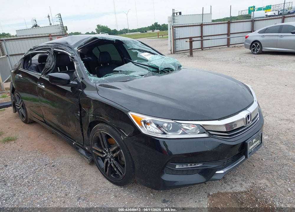 2017 HONDA ACCORD SPORT SE VIN: 1HGCR2F16HA158803