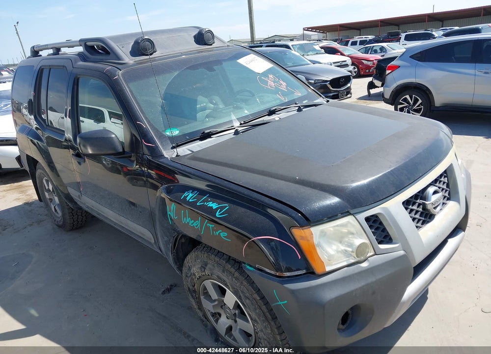 2012 NISSAN XTERRA PRO - 4X VIN: 5N1AN0NW5CC514234