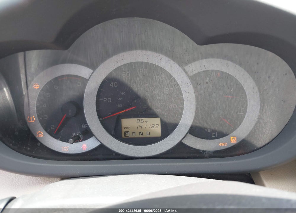 2011 TOYOTA RAV4 VIN: 2T3BK4DV8BW049512