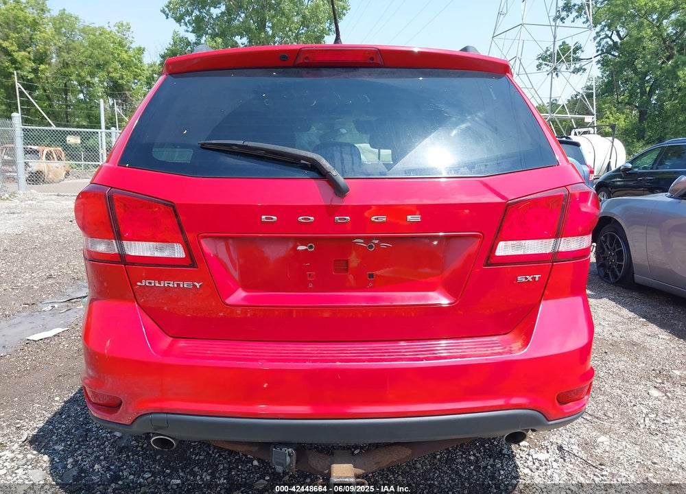 2012 DODGE JOURNEY SXT VIN: 3C4PDCBG7CT296589
