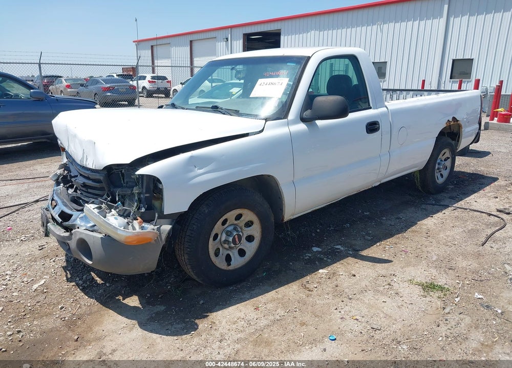 2007 GMC SIERRA 1500 CLASSIC WORK TRUCK VIN: 3GTEC14X07G163800