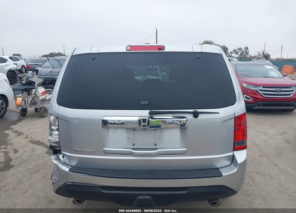 2013 HONDA PILOT VIN: 5FNYF3H5XDB035994