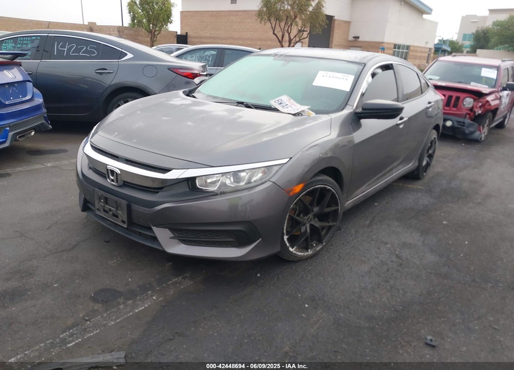 2016 HONDA CIVIC VIN: 2HGFC2F54GH574821
