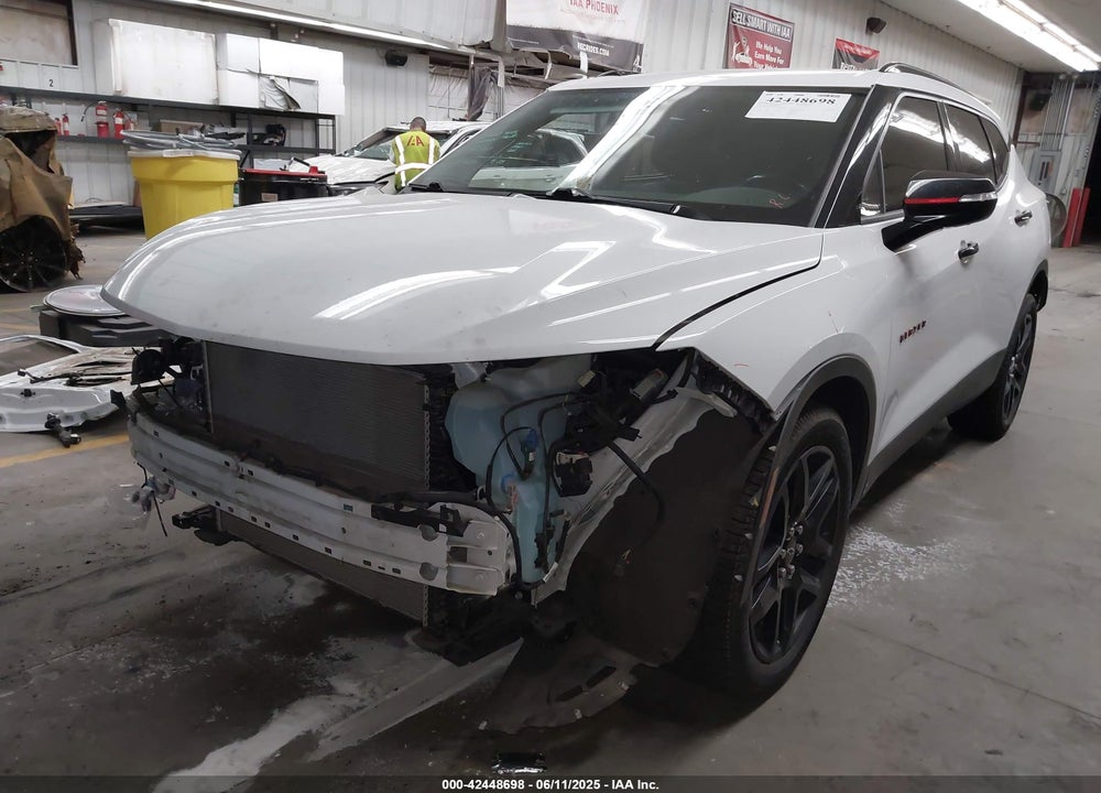 2021 CHEVROLET BLAZER VIN: 3GNKBDR44MS523334