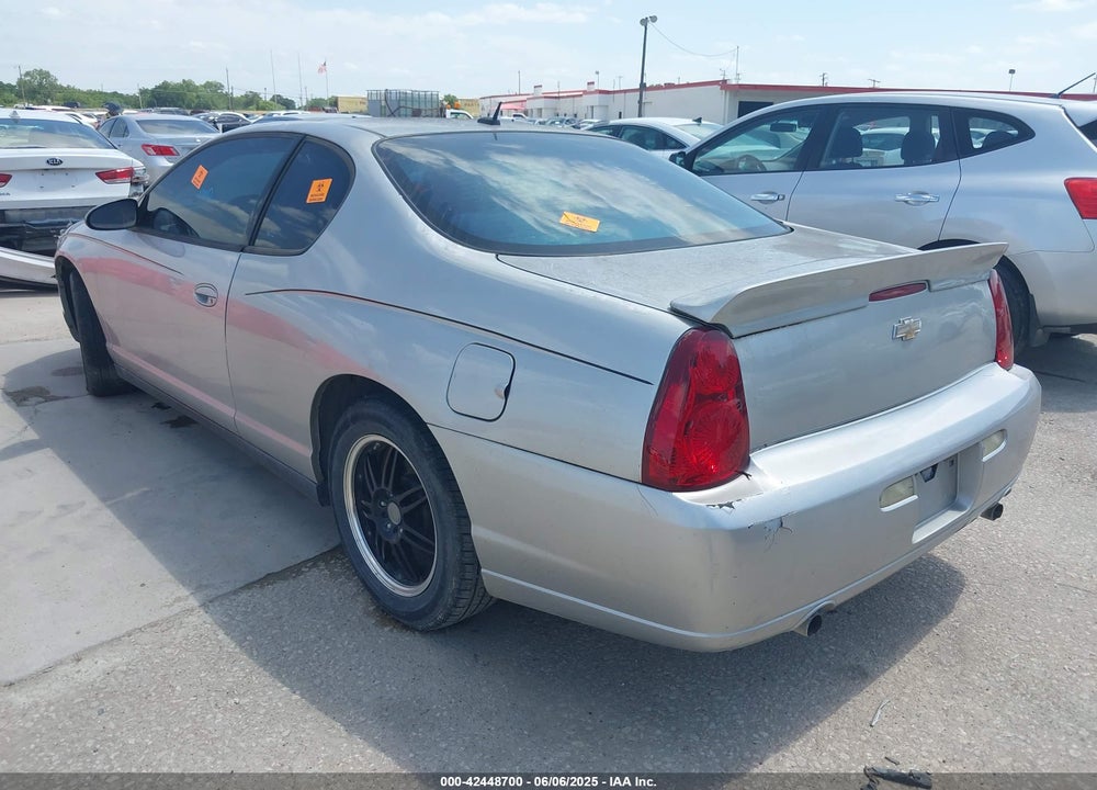 2006 CHEVROLET MONTE CARLO LT VIN: 2G1WK151569381184