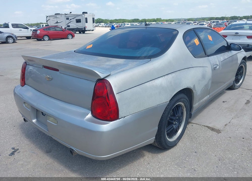 2006 CHEVROLET MONTE CARLO LT VIN: 2G1WK151569381184