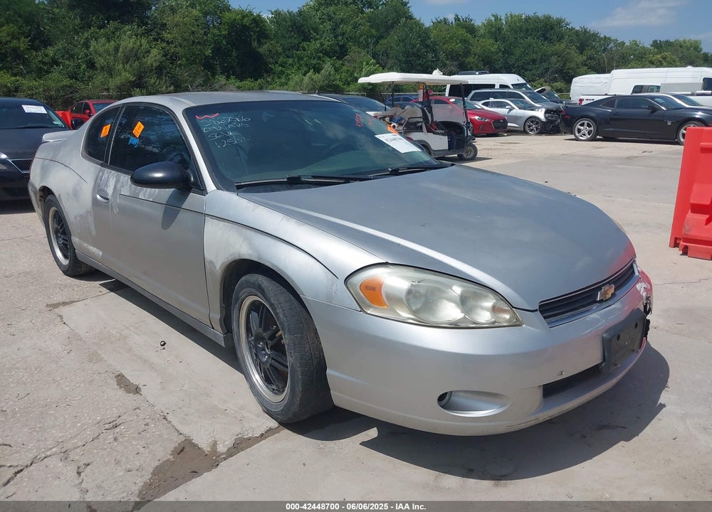 2006 CHEVROLET MONTE CARLO LT VIN: 2G1WK151569381184