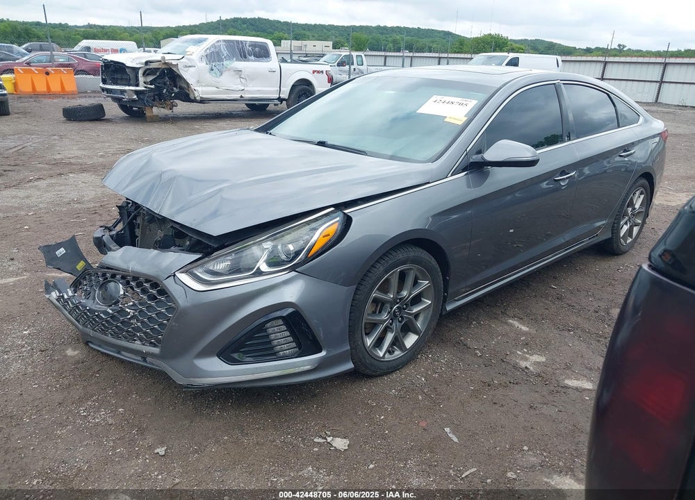 2018 HYUNDAI SONATA VIN: 5NPE34AB5JH646613