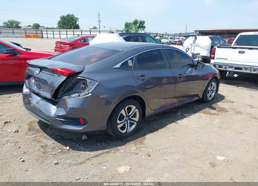 2018 HONDA CIVIC VIN: 2HGFC2F52JH597120