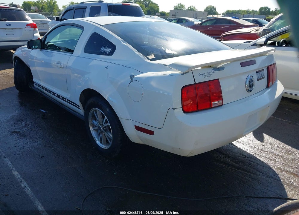 2005 FORD MUSTANG VIN: 1ZVFT80NX55112484
