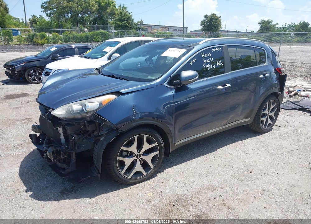 2017 KIA SPORTAGE SX TURBO VIN: KNDPR3A63H7210832