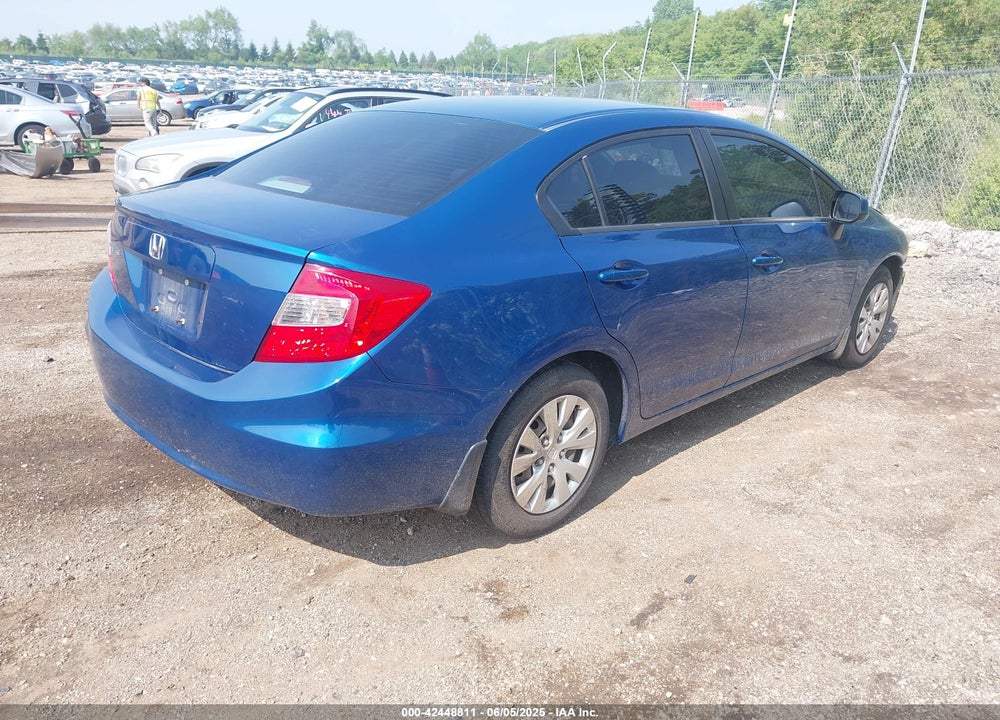 2012 HONDA CIVIC VIN: 19XFB2F55CE067854