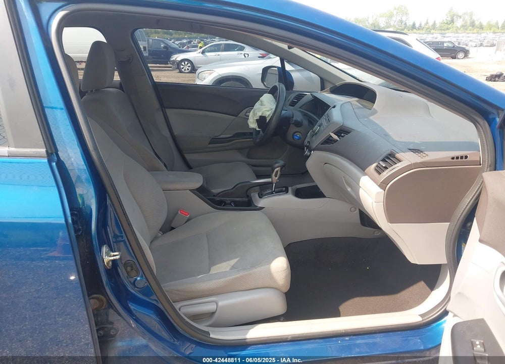 2012 HONDA CIVIC VIN: 19XFB2F55CE067854