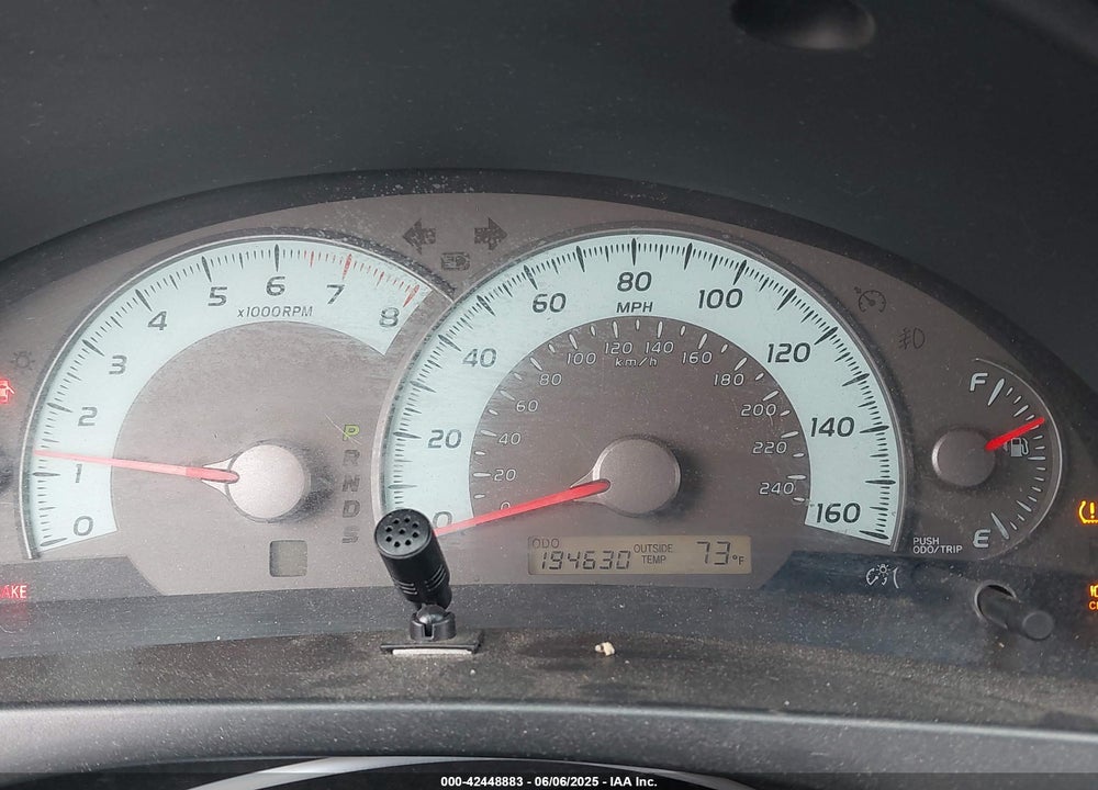 2007 TOYOTA CAMRY VIN: 4T1BK46K77U012678