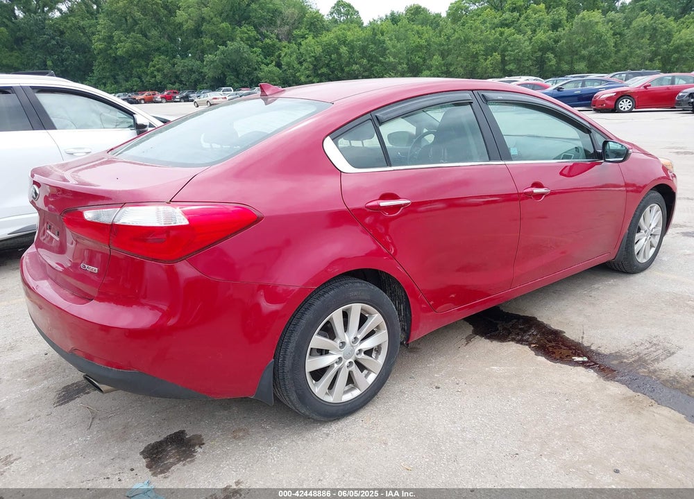 2014 KIA FORTE EX VIN: KNAFX4A81E5151759