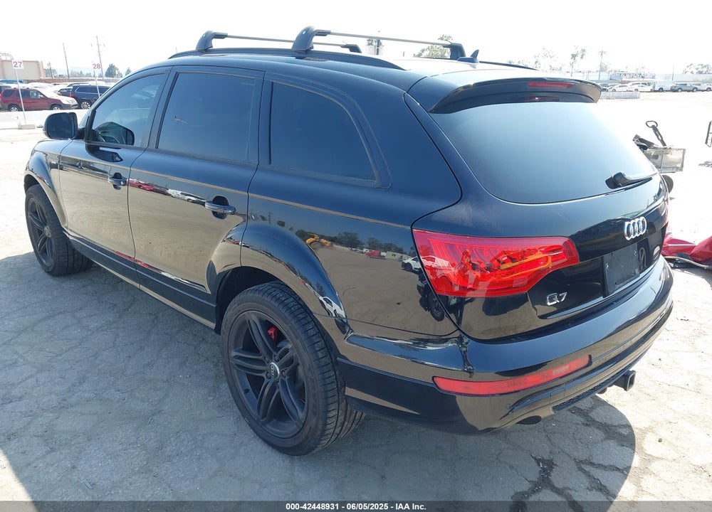 2012 AUDI Q7 3.0T S LINE PRESTIGE VIN: WA1DGAFE7CD003927