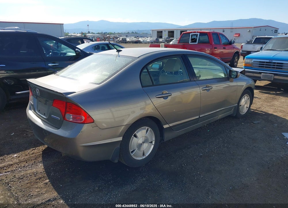 2006 HONDA CIVIC HYBRID VIN: JHMFA36246S010351