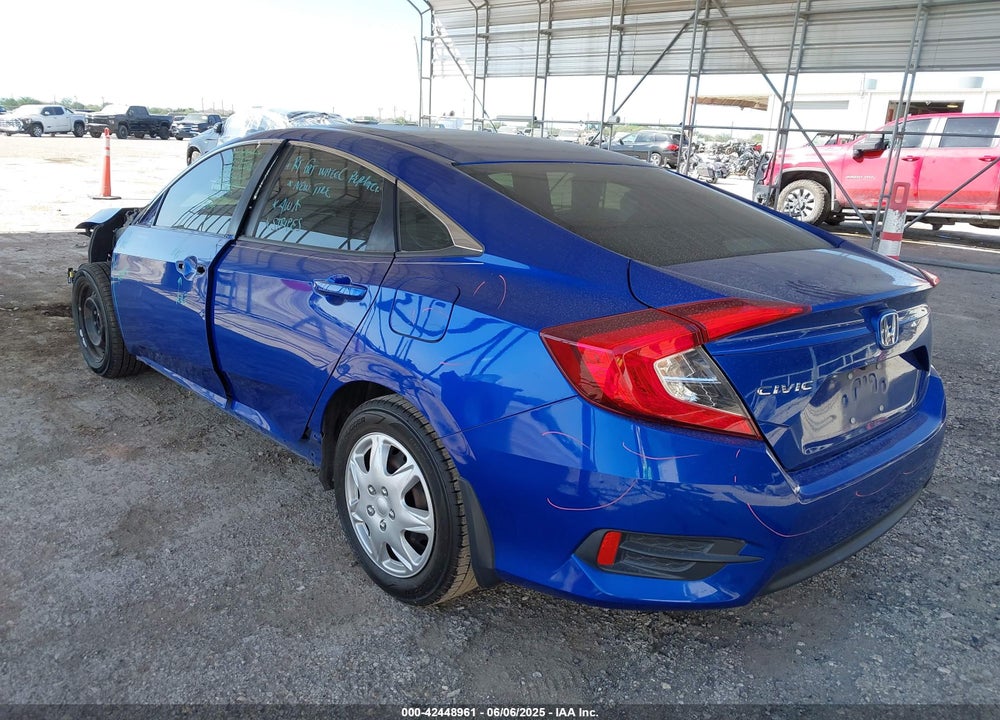 2016 HONDA CIVIC VIN: 19XFC2F57GE009568