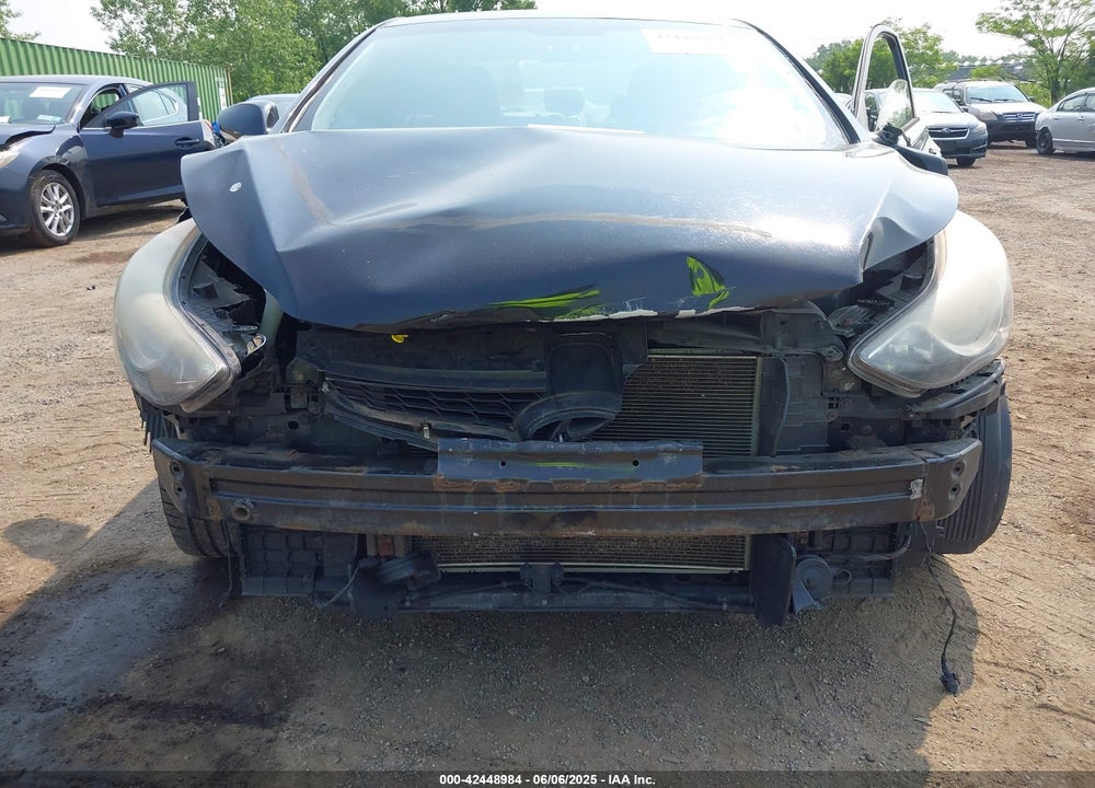 2013 HYUNDAI ELANTRA VIN: KMHDH6AE6DU006497