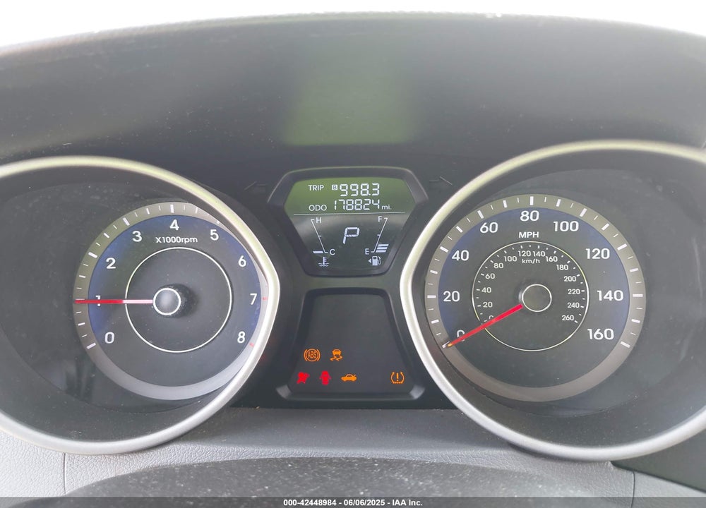 2013 HYUNDAI ELANTRA VIN: KMHDH6AE6DU006497